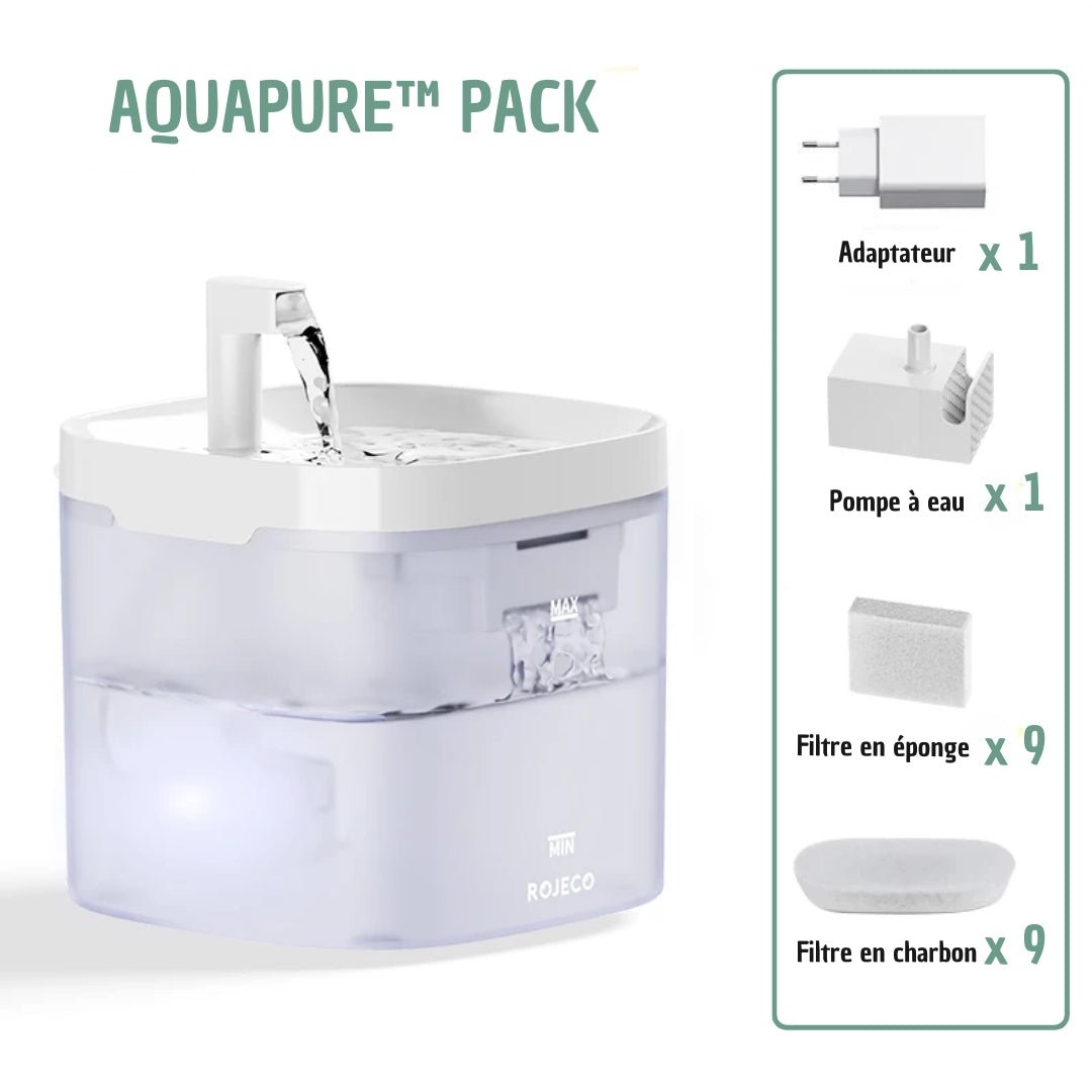 FONTAINE A EAU POUR CHAT | AquaPure™ - La Chattitude