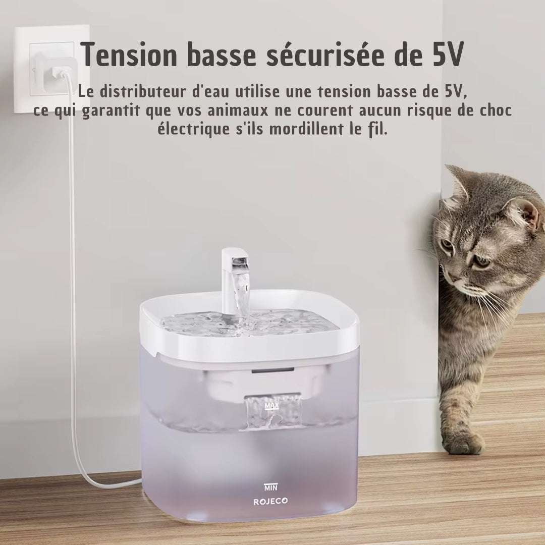 FONTAINE A EAU POUR CHAT | AquaPure™ - La Chattitude