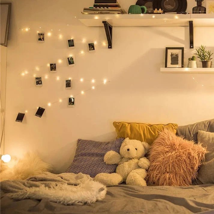 Guirlande lumineuse 2m + 10 Pinces 🎁 - La Chattitude