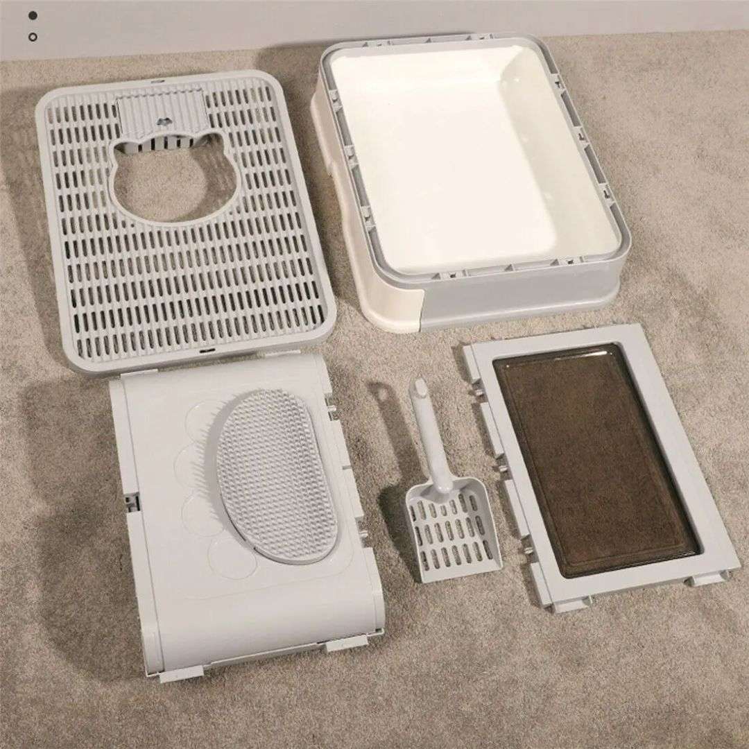 LITIERE CHAT | Kitty - Box™ Maison de toilette pour chat - La Chattitude
