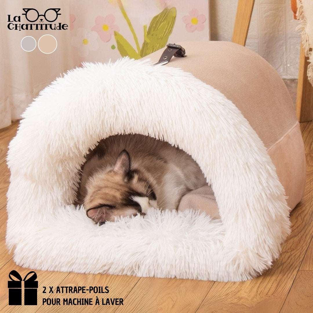 PANIER CHAT - Maison pour chat douillette | Dream - Dome™ - La Chattitude
