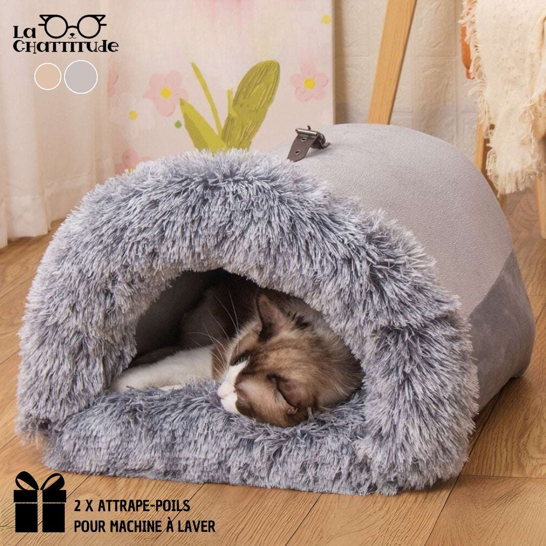 PANIER CHAT - Maison pour chat douillette | Dream - Dome™ - La Chattitude