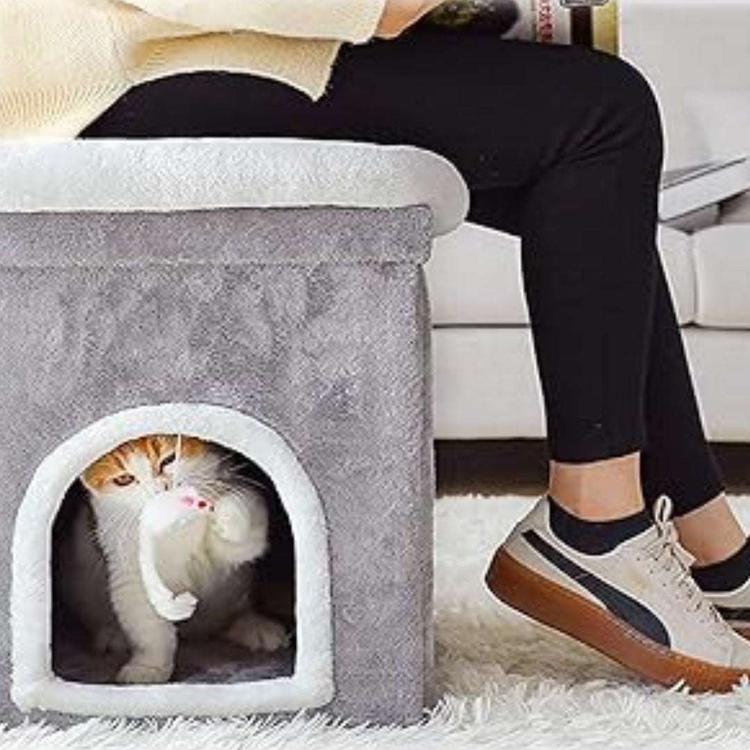 PANIER CHAT - Niche pour chat | Cozy - Castle™ - La Chattitude