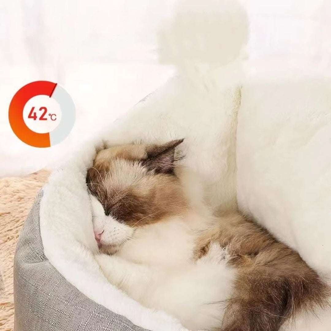 PANIER CHAT - Panier pour chat + plaid đ | Cozy - Nestâą - La Chattitude