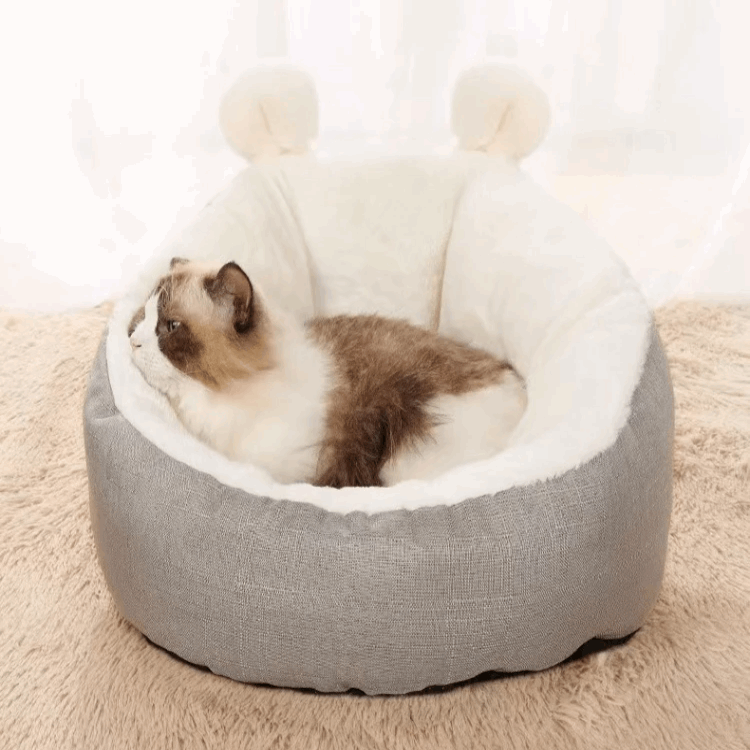 PANIER CHAT - Panier pour chat + plaid đ | Cozy - Nestâą - La Chattitude
