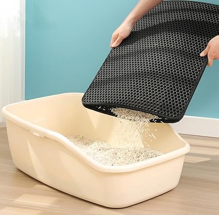 TAPIS LITIÈRE POUR CHAT | Litter - Catcher™ - La Chattitude