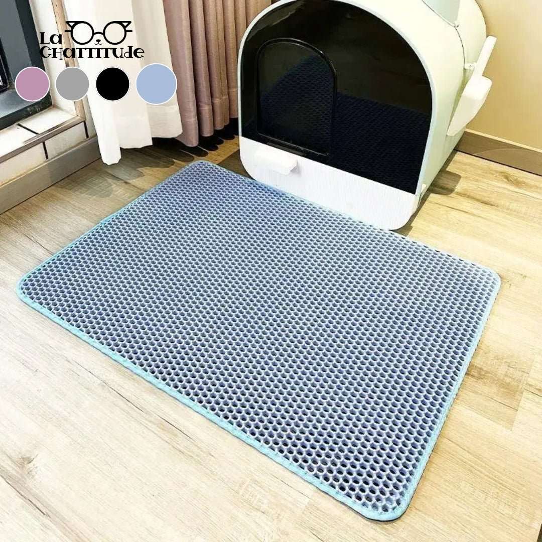 TAPIS LITIÈRE POUR CHAT | Litter - Catcher™ - La Chattitude