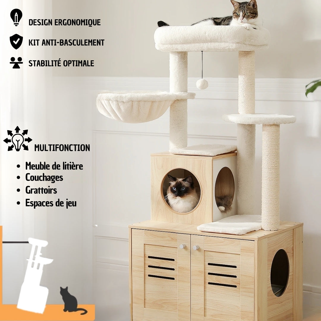 arbre-a-chat-bois-4-en-1-purrpalace