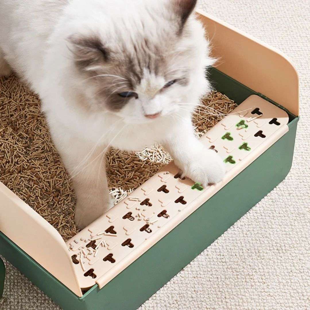 BAC LITIERE CHAT | CleverCat™ pratique et élégant - La Chattitude