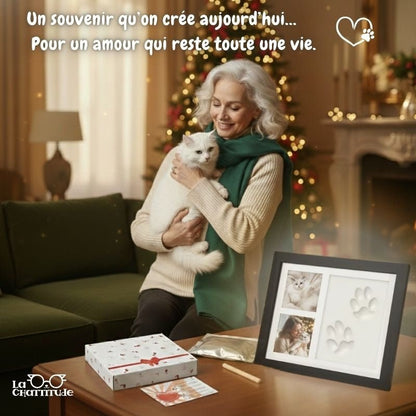 Empreinte de Patte Chat (Édition Noël) | ForeverPaw™ - La Chattitude