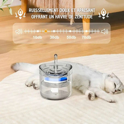 FONTAINE EAU CHAT | Crystal - Fountain™ - La Chattitude