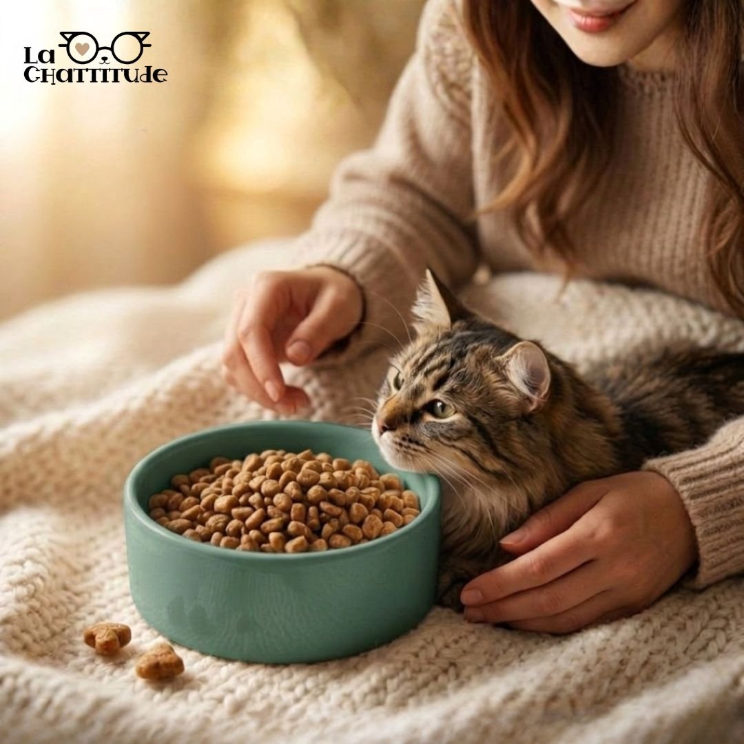 Gamelle chat - Céramique | CeramBowl™ - La Chattitude