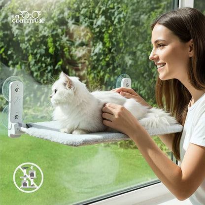 HAMAC POUR CHAT - Pliable | Kitty - Perch™ - La Chattitude