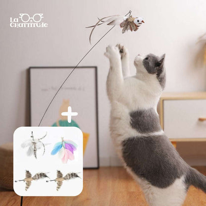 Jouet pour chat | ToyStick™ - La Chattitude