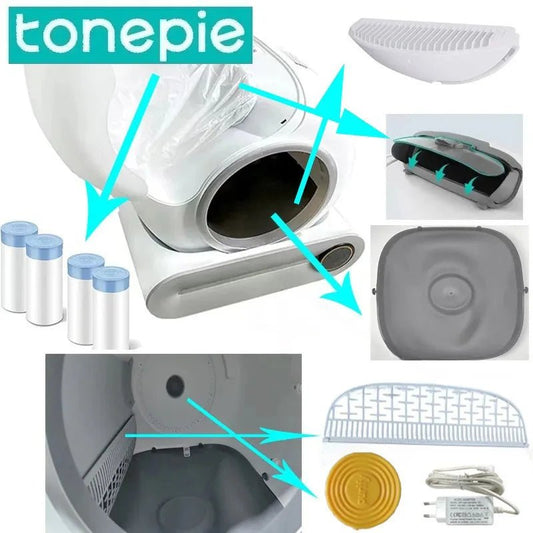 LITIERE AUTOMATIQUE - Accessoires LitterTech™ - Tonepie - La Chattitude