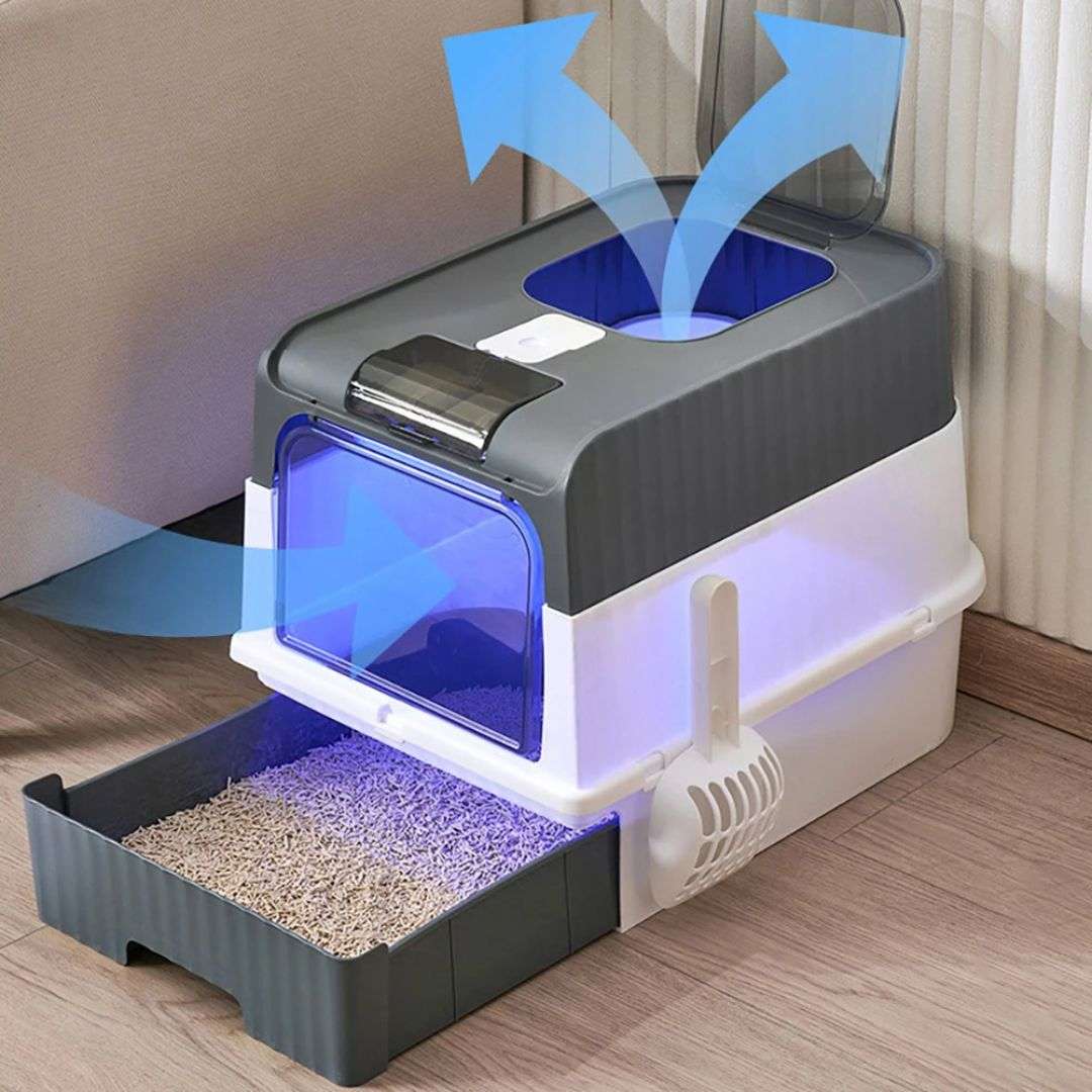 LITIERE CHAT | Cat - Sanctuary™ maison de toilette pour chat - La Chattitude