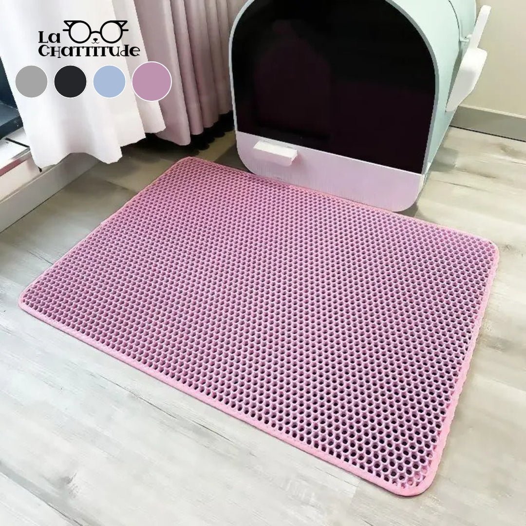 LITIERE CHAT - tapis litière chat | Litiere - Catcher™ - La Chattitude