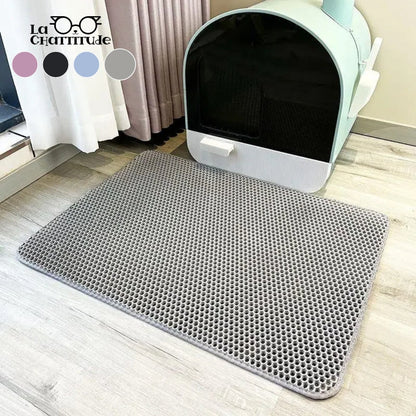 LITIERE CHAT - tapis litière chat | Litiere - Catcher™ - La Chattitude