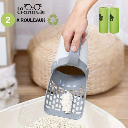 LITIERE POUR CHAT | Easy - Scoop™ pelle à litiere chat - La Chattitude