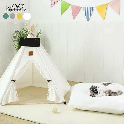 NICHE POUR CHAT - Coussin chat | Feline - Tipi™ - La Chattitude
