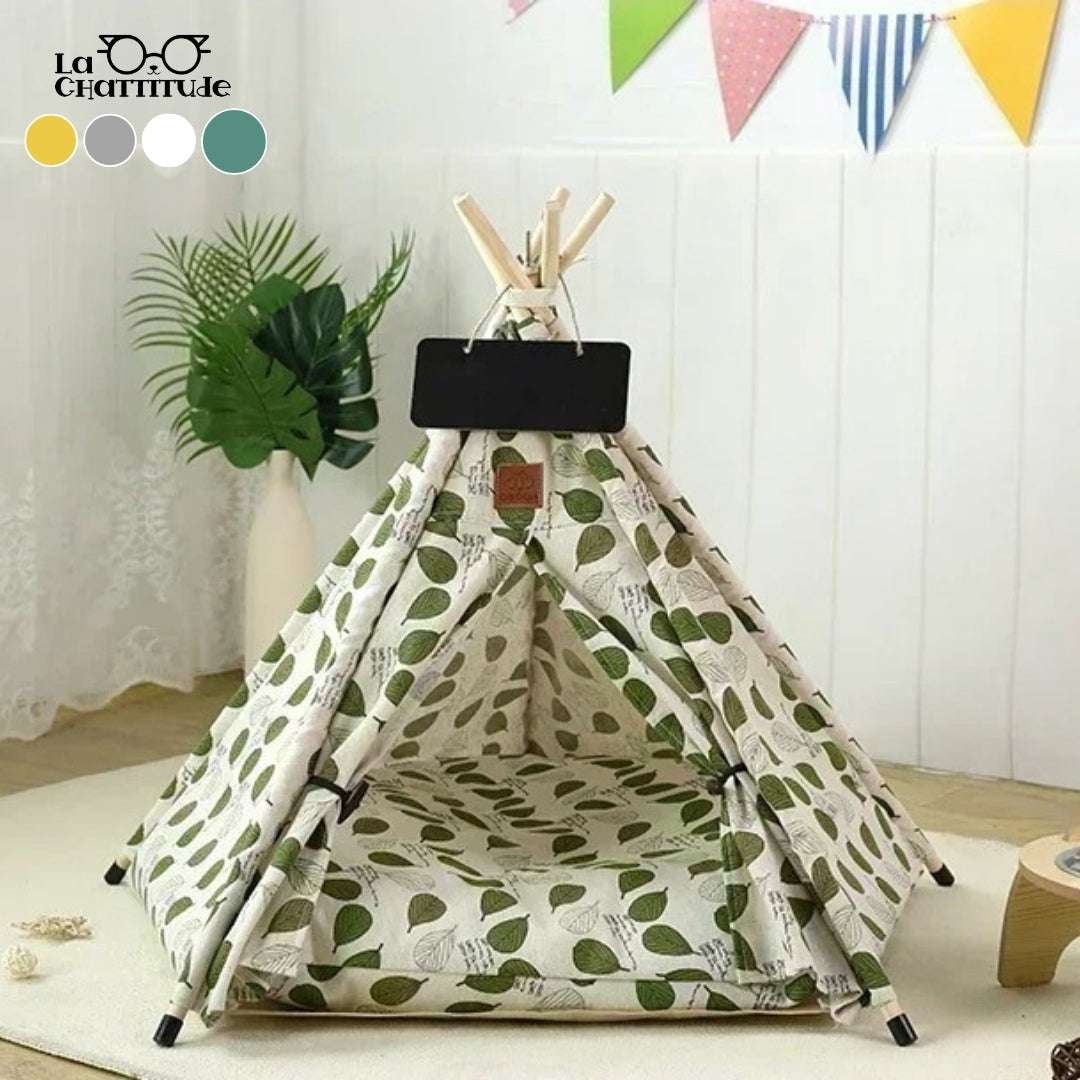NICHE POUR CHAT - Coussin chat | Feline - Tipi™ - La Chattitude