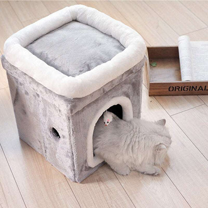 PANIER CHAT - Multifonctionnel | Cozy - Castle™ - La Chattitude