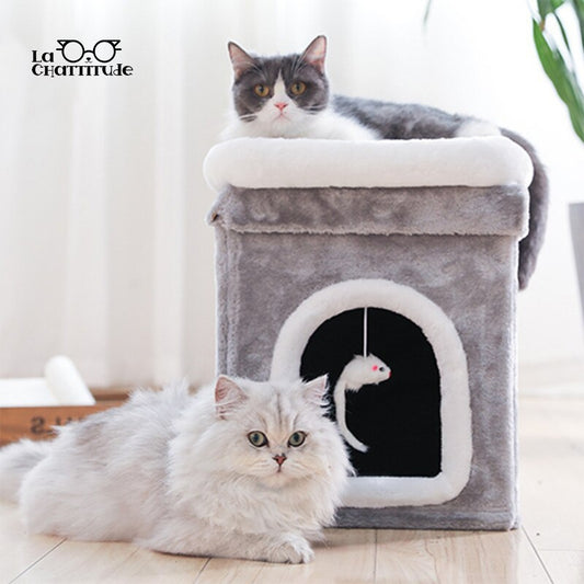 panier-chat-niche-pour-chat-multifonction-cozycastle