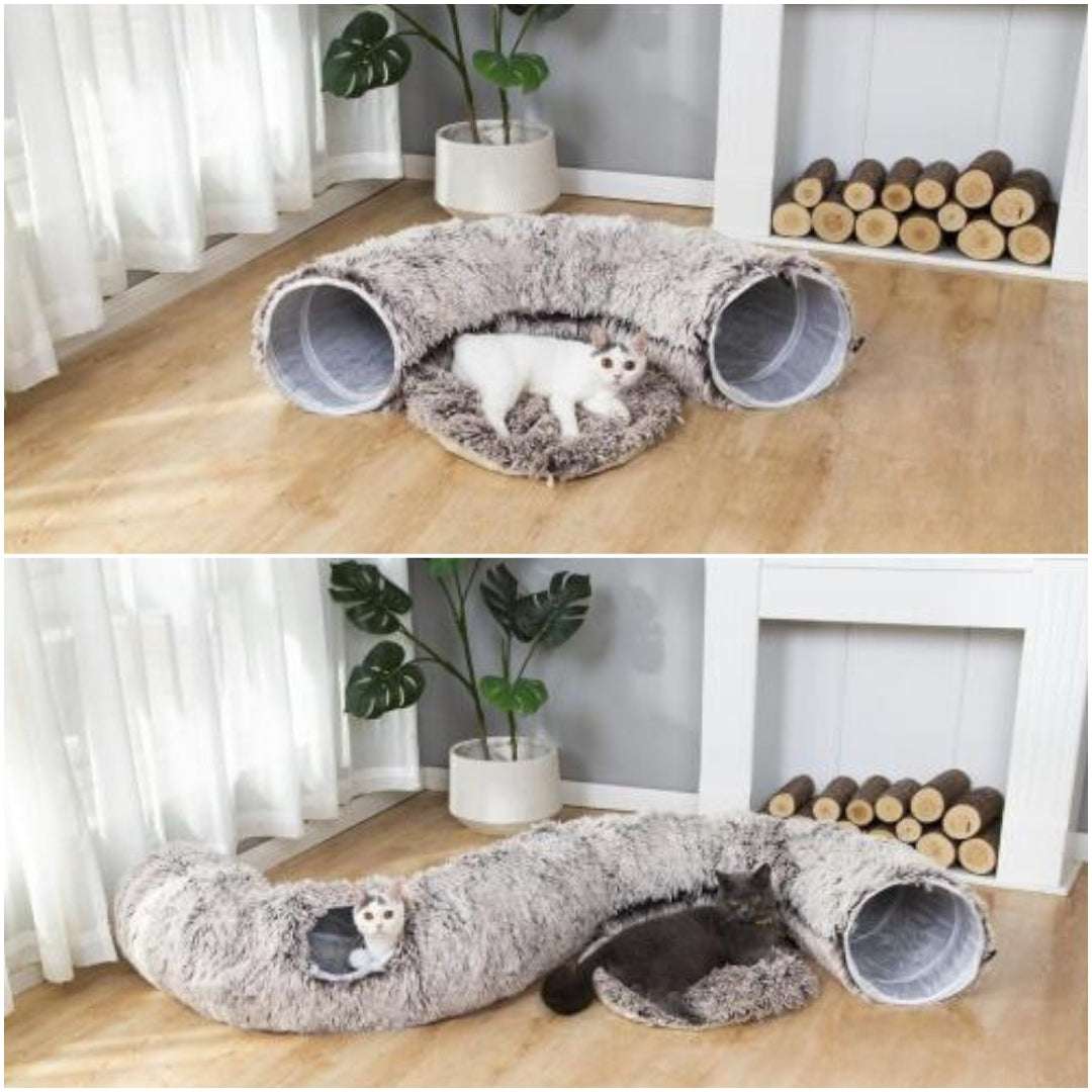 PANIER CHAT - Tunnel pour chat multifonction | Dream - Cave™ - La Chattitude