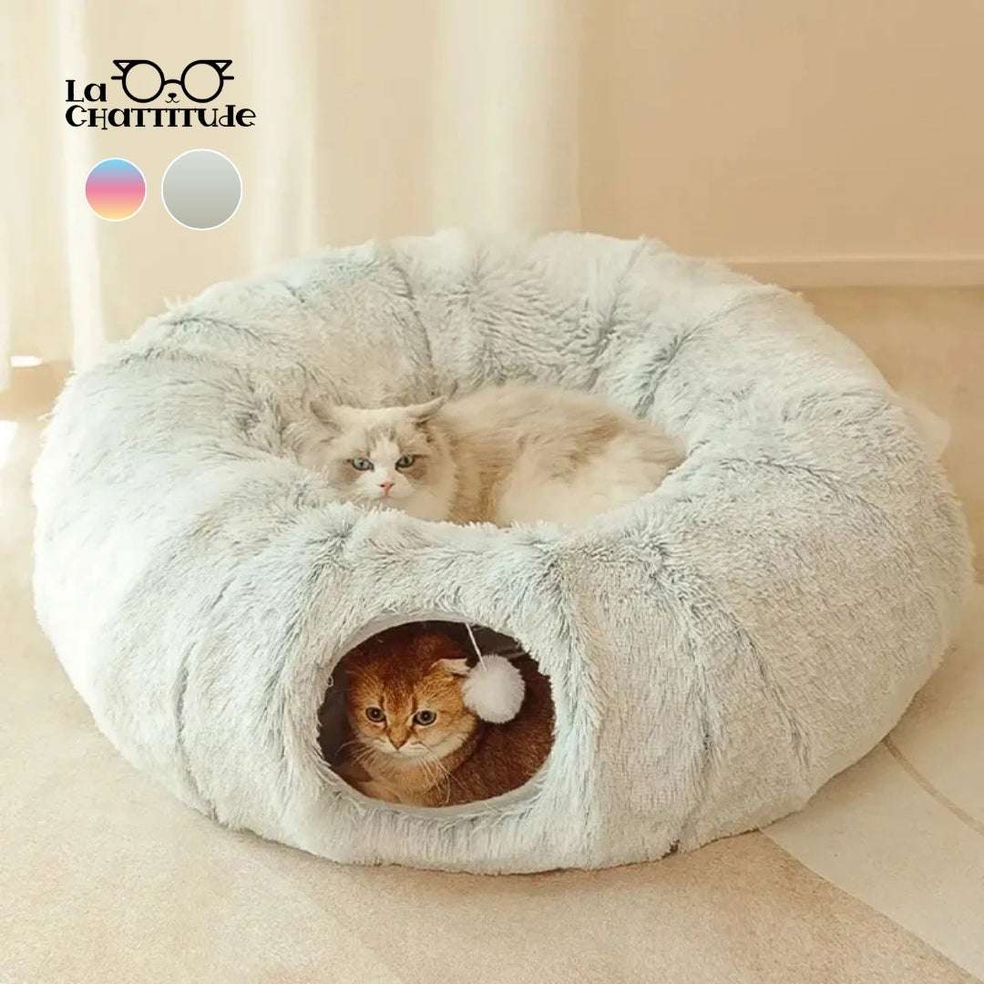 PANIER CHAT - Tunnel pour chat multifonction | Dream - Cave™ - La Chattitude