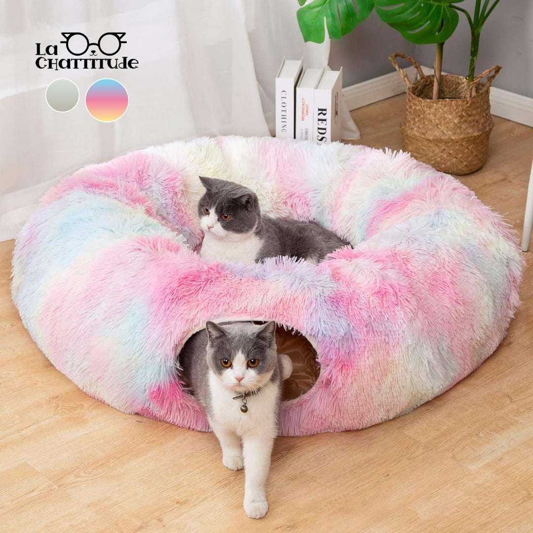 PANIER CHAT - Tunnel pour chat multifonction | Dream - Cave™ - La Chattitude