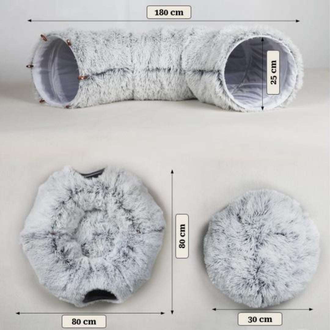 PANIER CHAT - Tunnel pour chat multifonction | Dream - Cave™ - La Chattitude