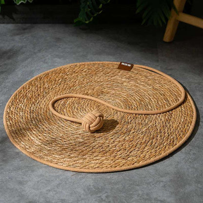 Tapis en Osier pour chat - La Chattitude